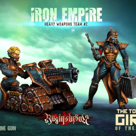Raging Heroes The Iron Empire Heavy Weapons Team #02