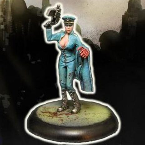 Another World Miniatures Resin Alexandra Female Commissar