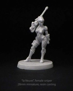 Brother Vinni Miniatures Overwatch The Widow Female Sniper