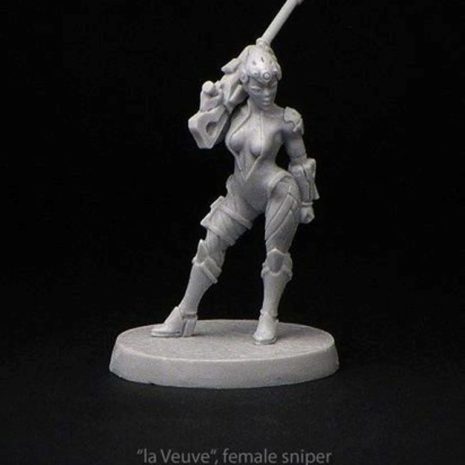 Brother Vinni Miniatures Overwatch The Widow Female Sniper