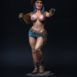 Brother Vinni Miniatures 90mm Topless Cowgirl Aletta