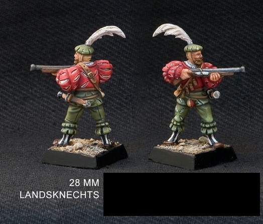 Brother Vinni Miniatures German Landsknecht Hand Gunner #1