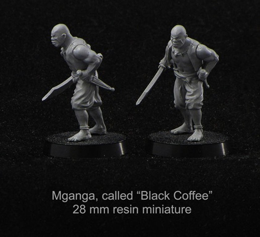 Brother Vinni Miniatures Arabian Captains Bodyguard Mganga