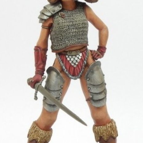 Denizen Miniatures 90mm Female Warrior