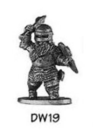 Denizen Miniatures Dwarf Wearing Plate Armour With Mace