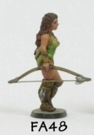 Denizen Miniatures Female Ranger With Bow