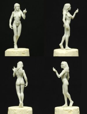 Golem Miniatures Nude Eva