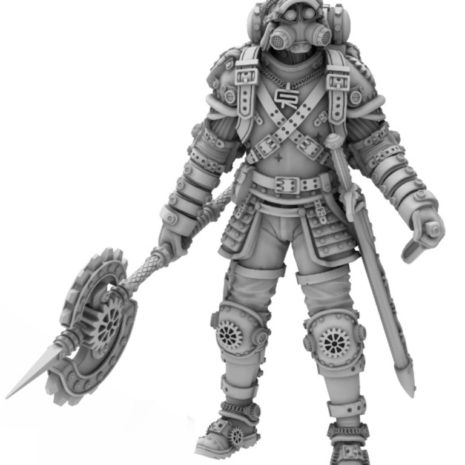 Heresy Lab Miniatures Vacant Realms Steam Punk Edgar Axel