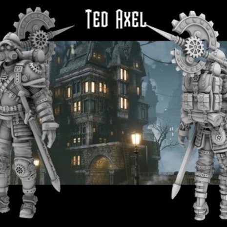 Heresy Lab Miniatures Vacant Realms Steam Punk Ted Axel