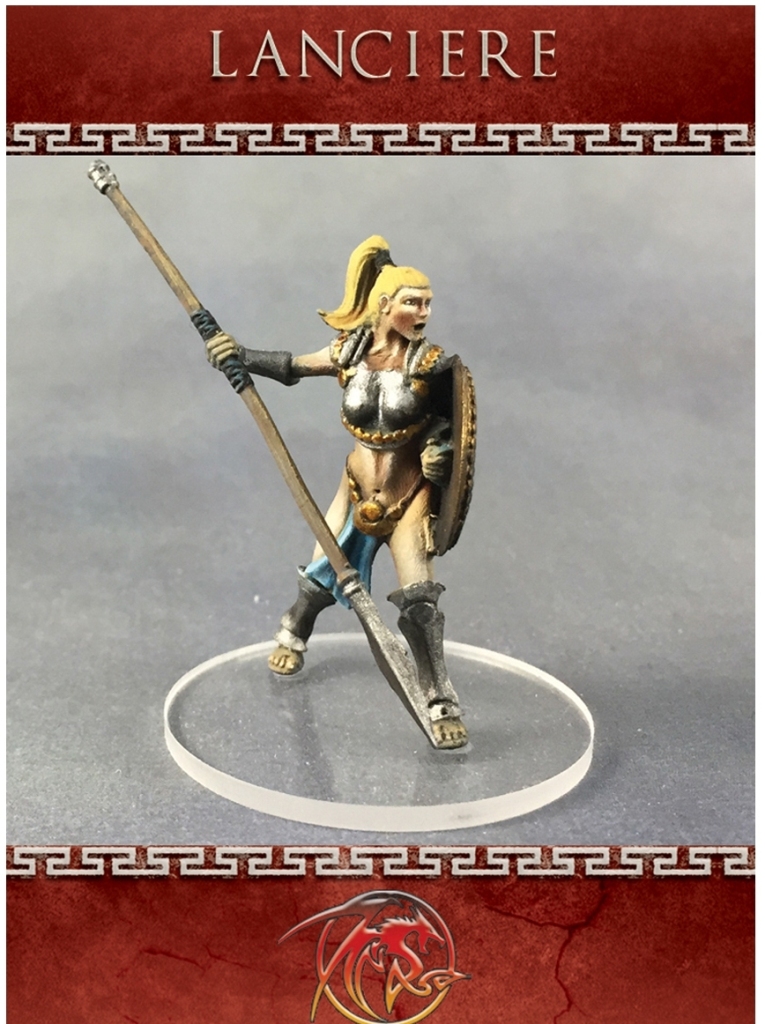 Sygill Forge Female Warrior With Lance