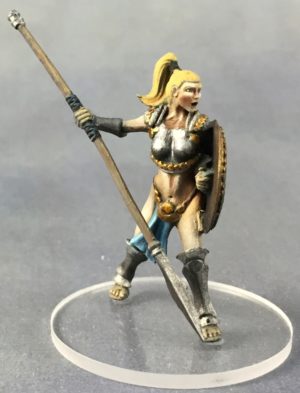 Sygill Forge Female Warrior With Lance