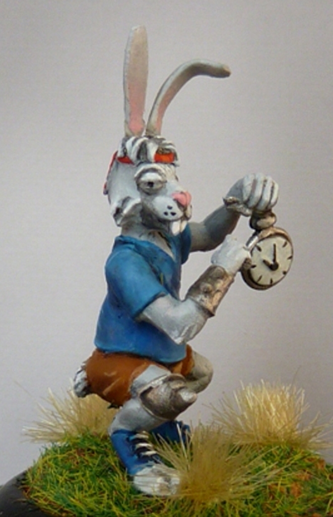 Maow Miniatures Mad Bunny Side-Line Figure Bloodbowl, Fantasy Football