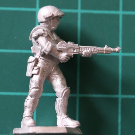 Denizen Miniatures 25mm Trooper Firing Laser Carbine
