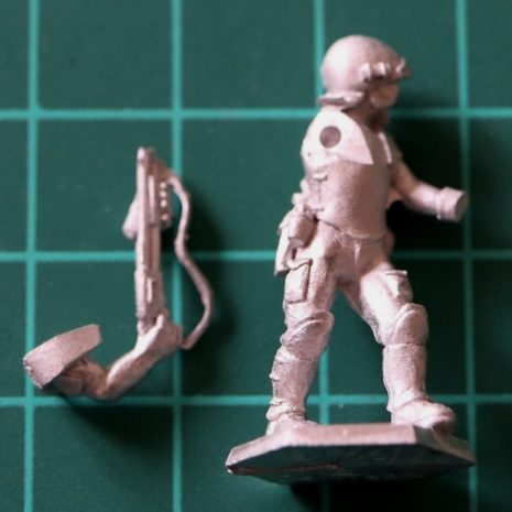 Denizen Miniatures 25mm Trooper with Shotgun