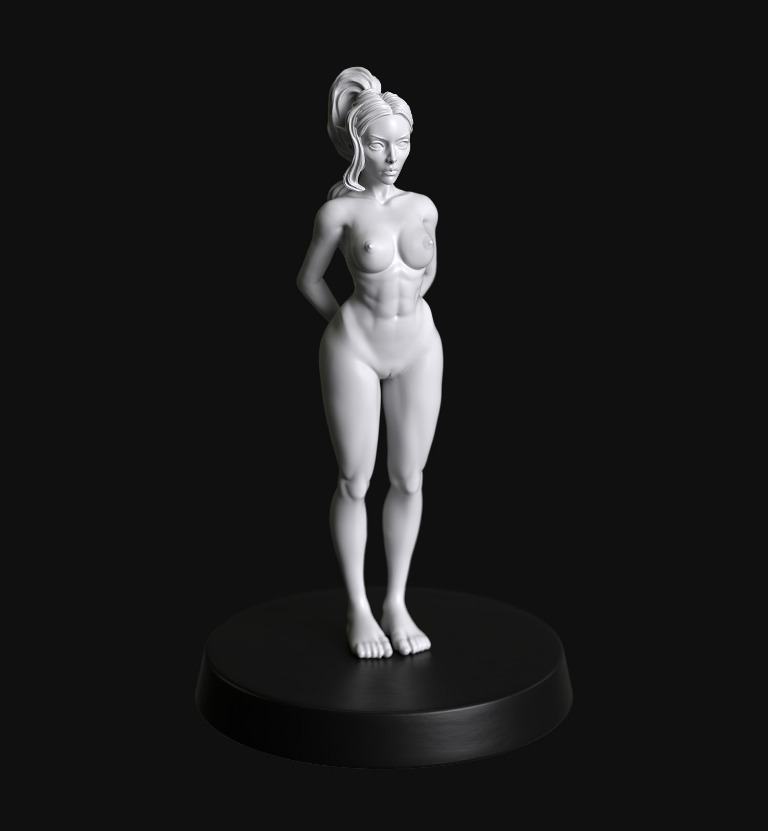 Manufaktura Miniatures Bound Female Shadow Elf Slave