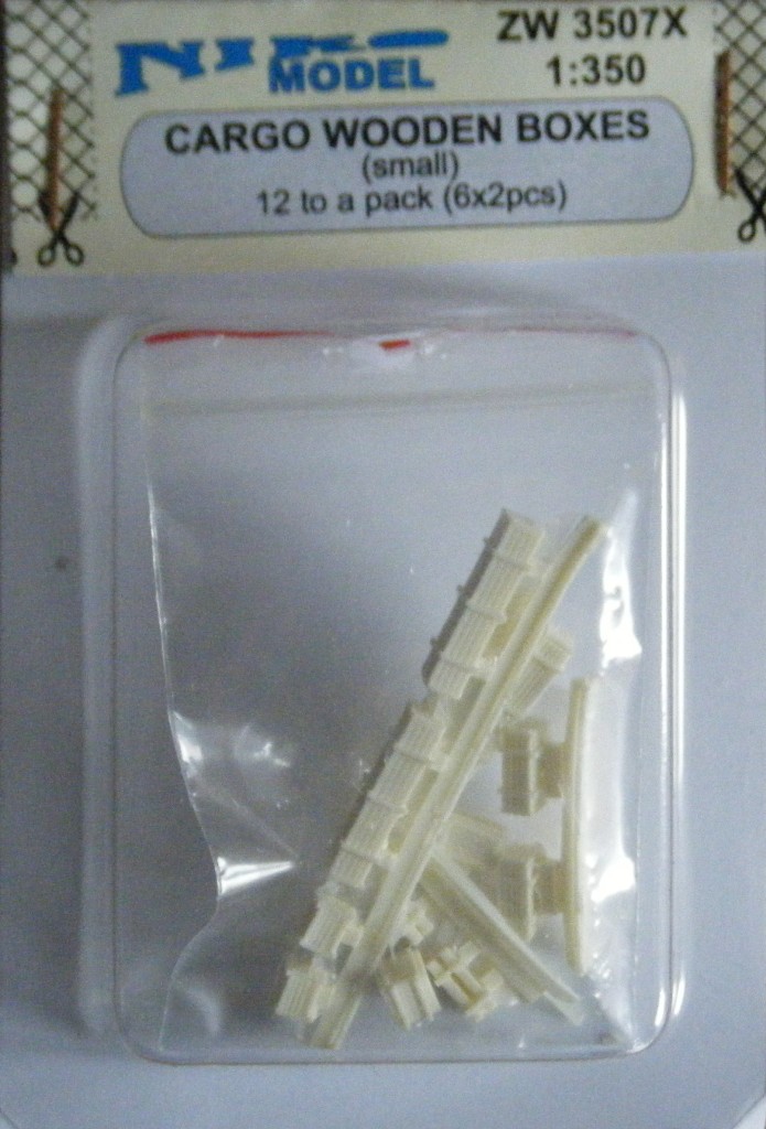 Niko Model 1:350 Small Cargo Wooden Boxes (12 to a pack)