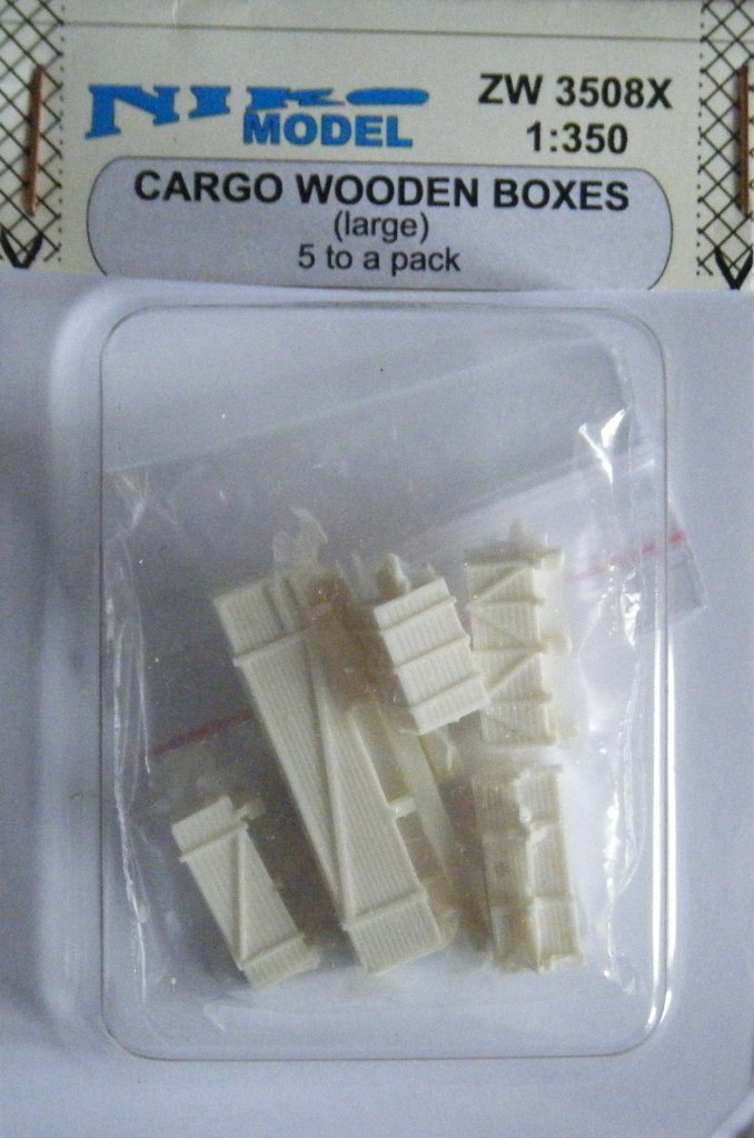 Niko Model 1:350 Large Cargo Wooden Boxes (5 to a pack)