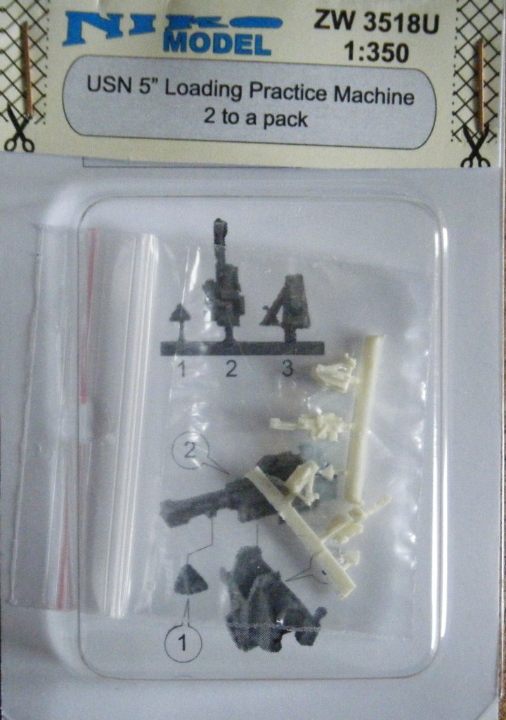 Niko Model 1:350 USN 5" Loading Practice Machine (2 to a pack)