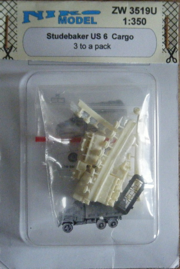 Niko Model 1:350 Studebaker US 6 Cargo with Photo Etch (3 to a pack)