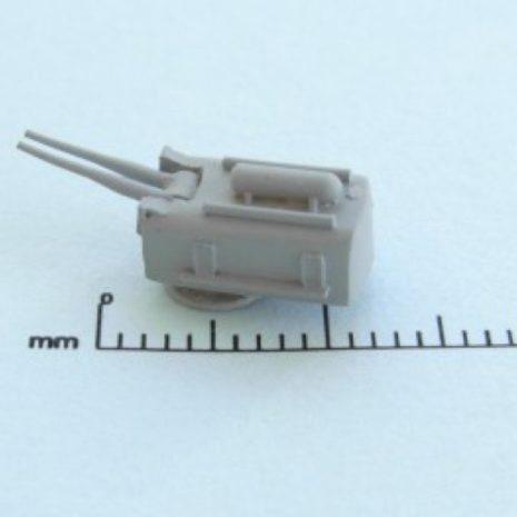 Niko Model 1:700 2 x 6"/53 (2 x 152mm / 53) Gun (5 to a pack)