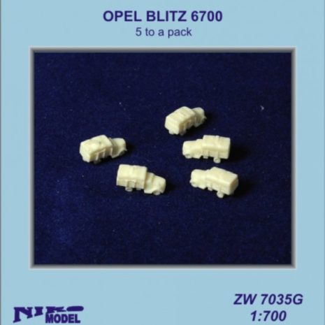 Niko Model 1:700 Opel Blitz 6700 (5 to a pack)