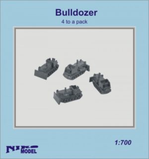 Niko Model 1:700 Bulldozer (4 to a pack)