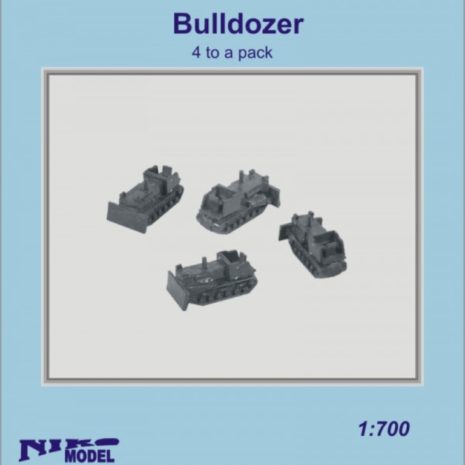 Niko Model 1:700 Bulldozer (4 to a pack)