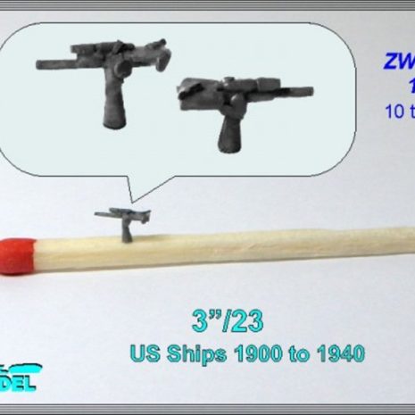 Niko Model 1/700 1:700 3"/23 US Ships 1900 to 1940 (10 to a pack)