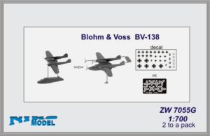 Niko Model 1:700 Blohm & Voss BV-138 with Photo Etch and Decals (2 to a pack)