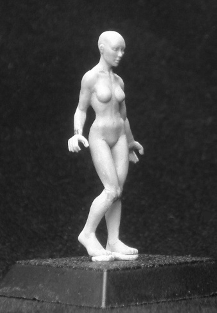 Maow Miniatures Dress a Kitty (Sculpting Contest 2012) Nude Female