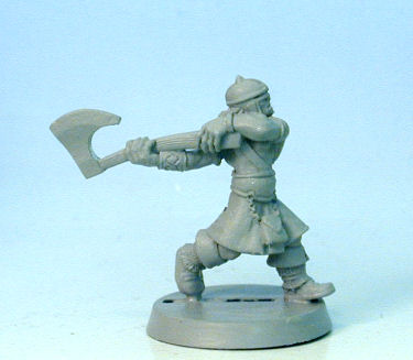 Celtos Barbarian Gaels Axe Warriors Set of 3 Figures
