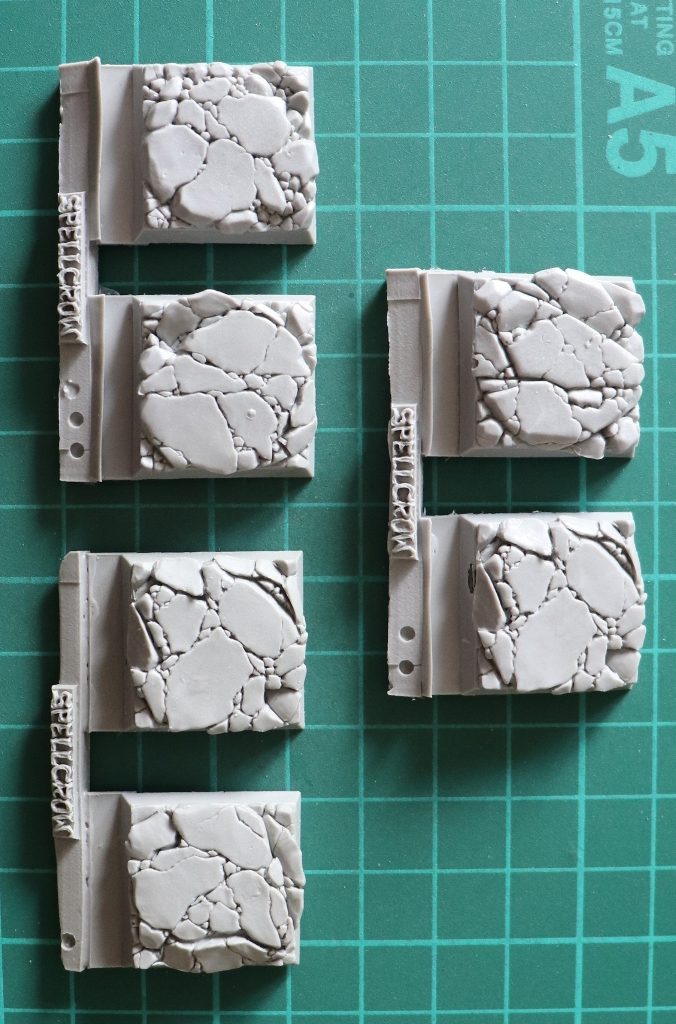 Spellcrow 6 x 25mm Square Stone Bases