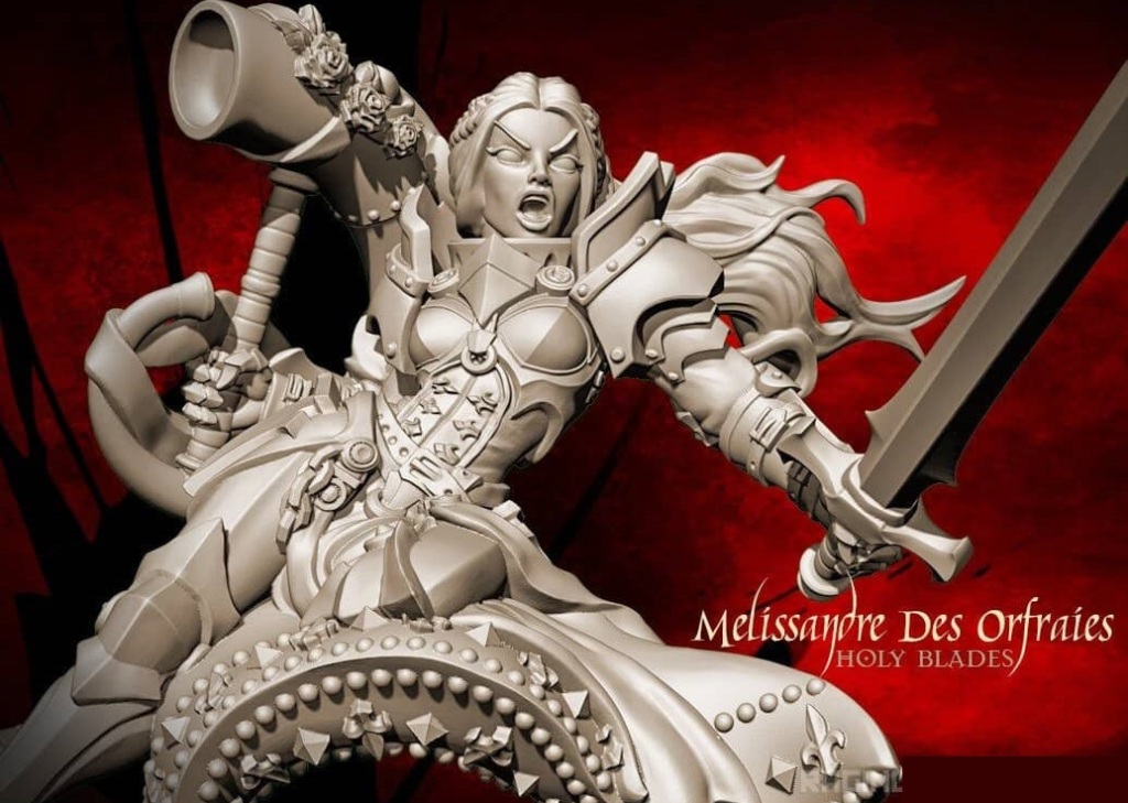 Raging Heroes Melissandre Des Orfraies Holy Blades Musician Command Group Sister