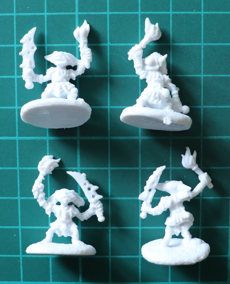 Pathfinder Miniatures (Reaper Bones) Goblin Pyros (4) (89002)
