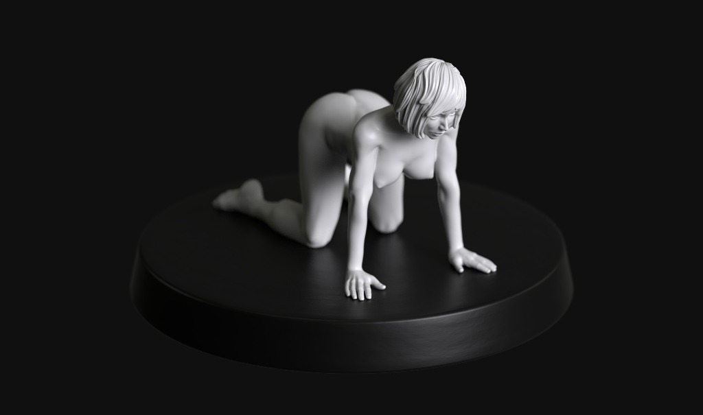 Manufaktura Miniatures Gene Enhanced Female Warrior Submissive Naked