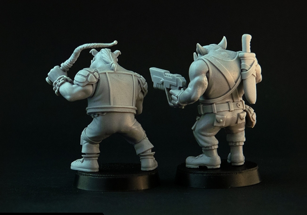 Brother Vinni Miniatures 28mm Two Ugly Freaks