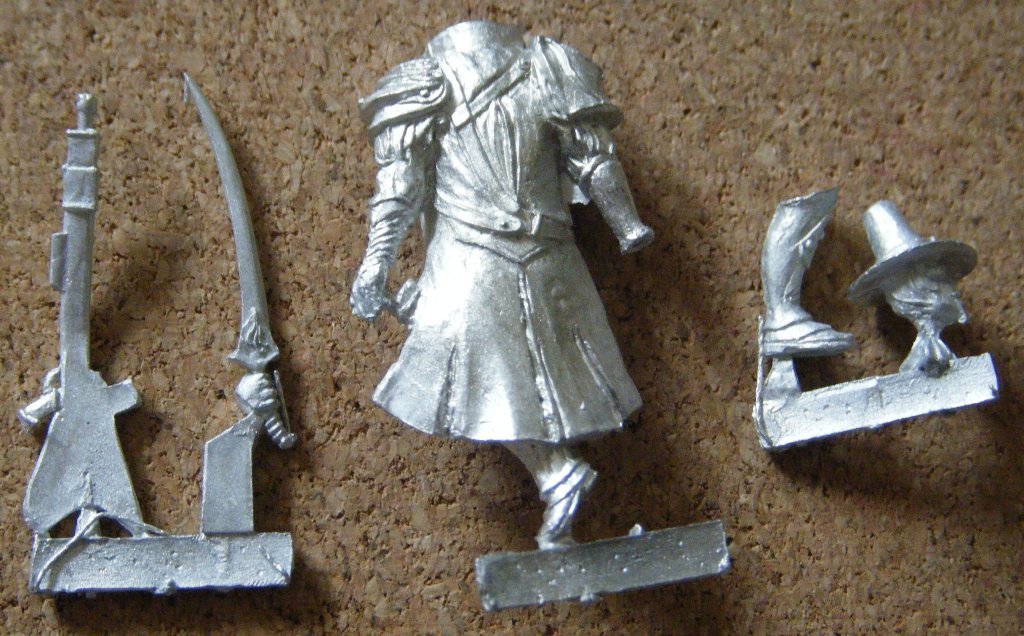 Another World Miniatures Magnus Mad Witch Hunter Metal Edition