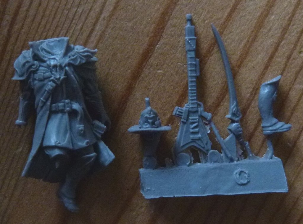 Another World Miniatures Magnus Mad Witch Hunter Resin Edition