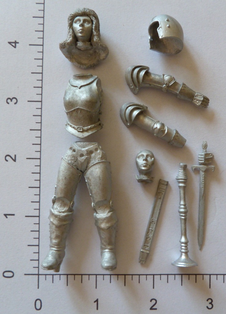 Denizen Miniatures 90mm Lady Karlin Medieval Knight