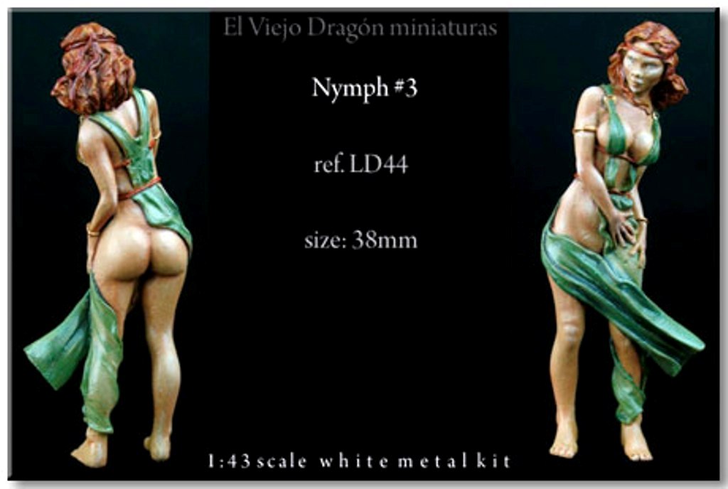 El Viejo Dragon Little Dragonettes 1:43 Nimph 3 (Nymph)