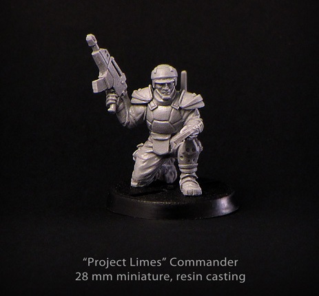 Brother Vinni Miniatures Armoured Project Limes Commander
