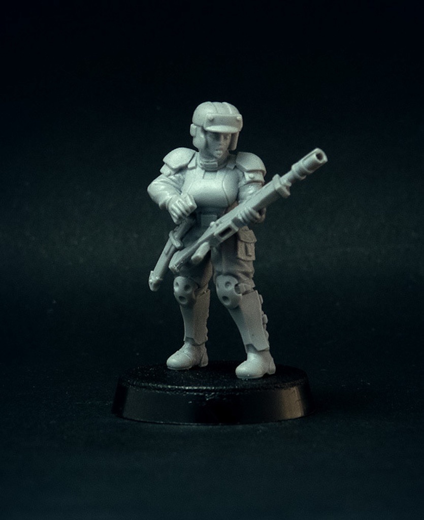 Brother Vinni Miniatures Female Imperial Troops x 8 Miniatures
