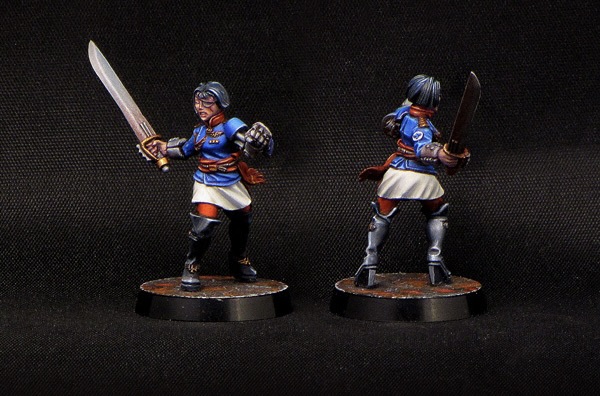 Brother Vinni Miniatures Commander Ursula Officer Of Fleet