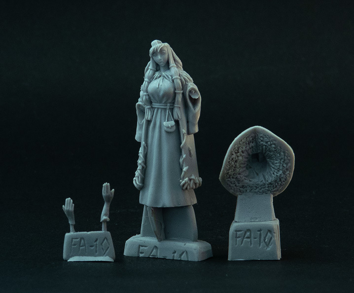 Brother Vinni Miniatures Witch of Mushrooms