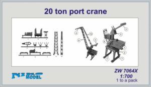 Niko Model 1:700 20 Ton Port Crane (1 to a Pack) - Figures for Sale