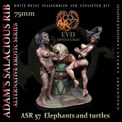 Adams Salacious Rib 75mm Elephants & Turtles