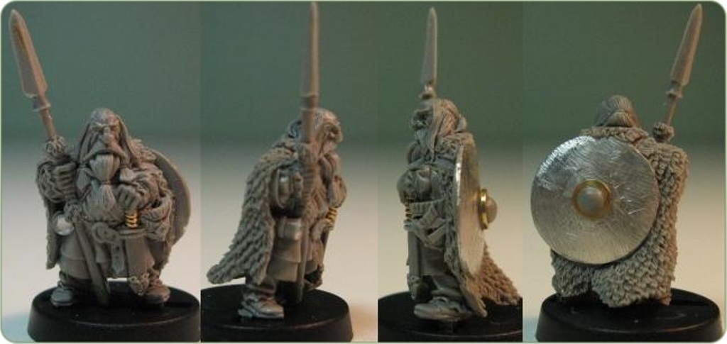 Red Box Games Dwarf Ymir the White Lord of Stonegate